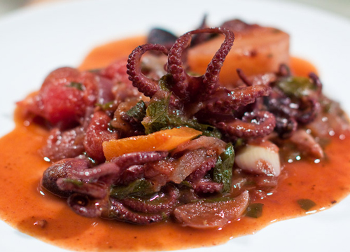 Octopus-stew