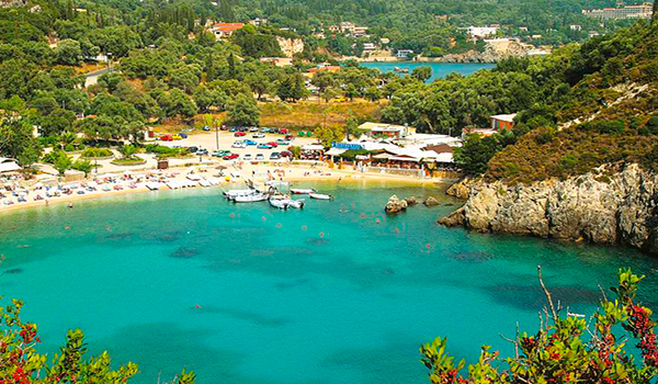 Paleokastritsa-beach